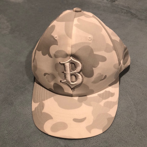 NEW BAPE white camo SnapBack